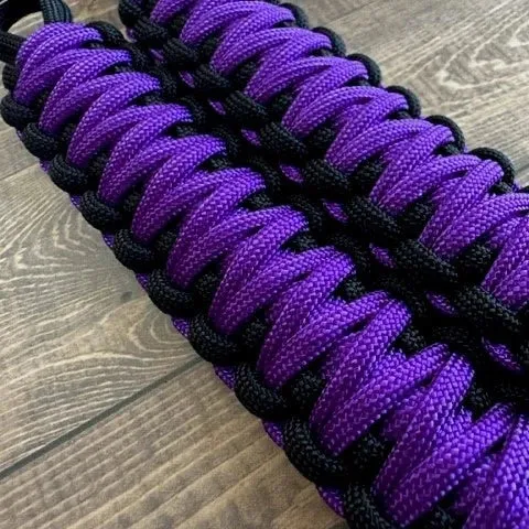 Krawlergrips Acid Purple Paracord Grab Handle