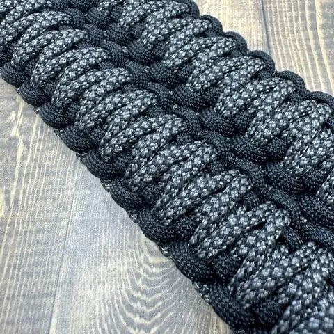 Krawlergrips Charcoal Grey Diamonds Paracord Grab Handle