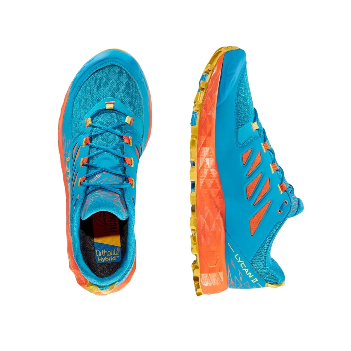 La Sportiva Lycan II Blue Orange Shoes