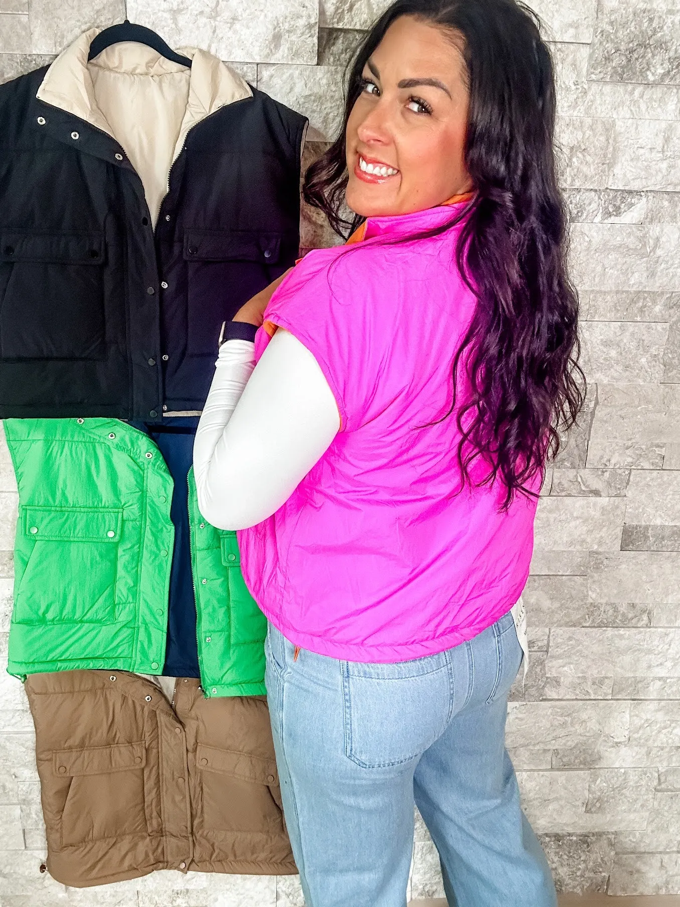 Maddox Reversible Puffer Vest - Blakeley(S-3XL)