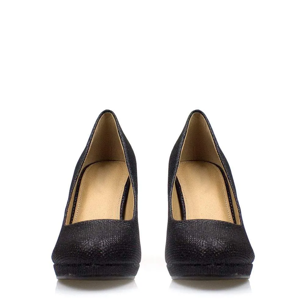 Magnolia High Heel Low Platform Court Shoe