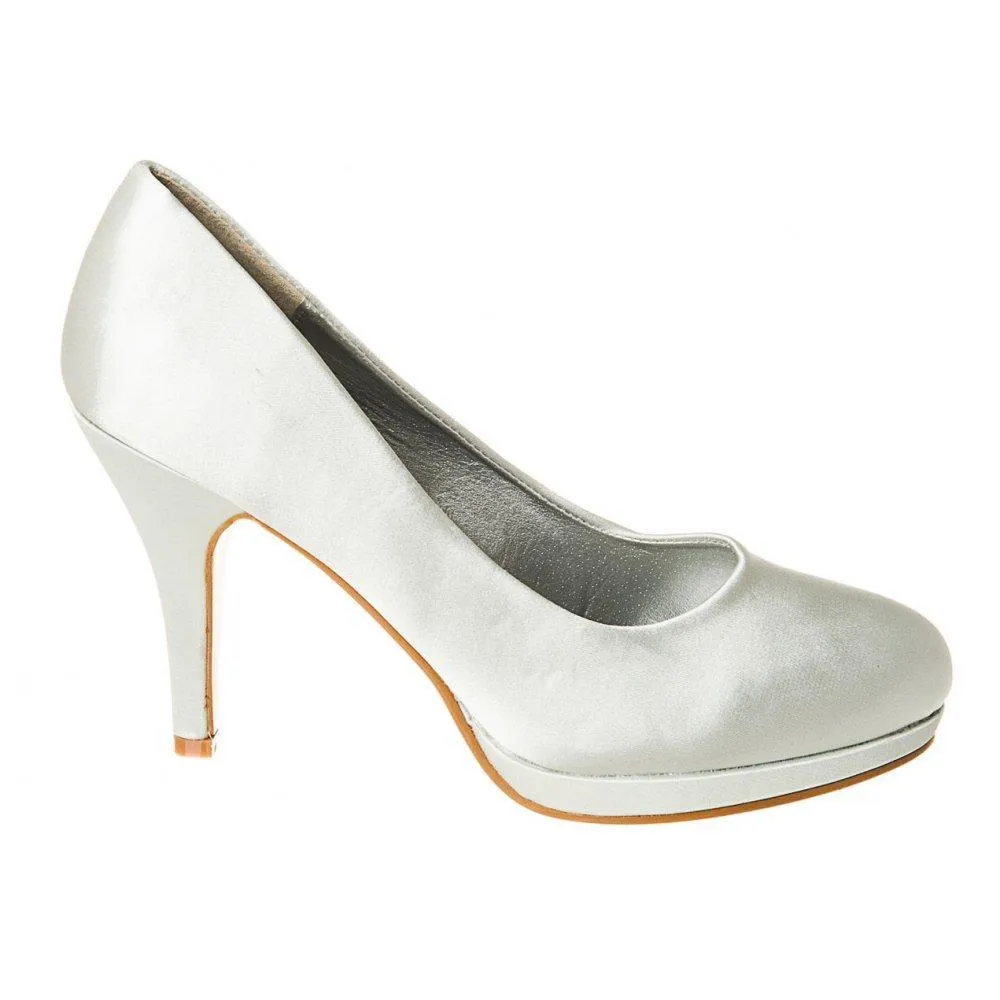 Magnolia High Heel Low Platform Court Shoe