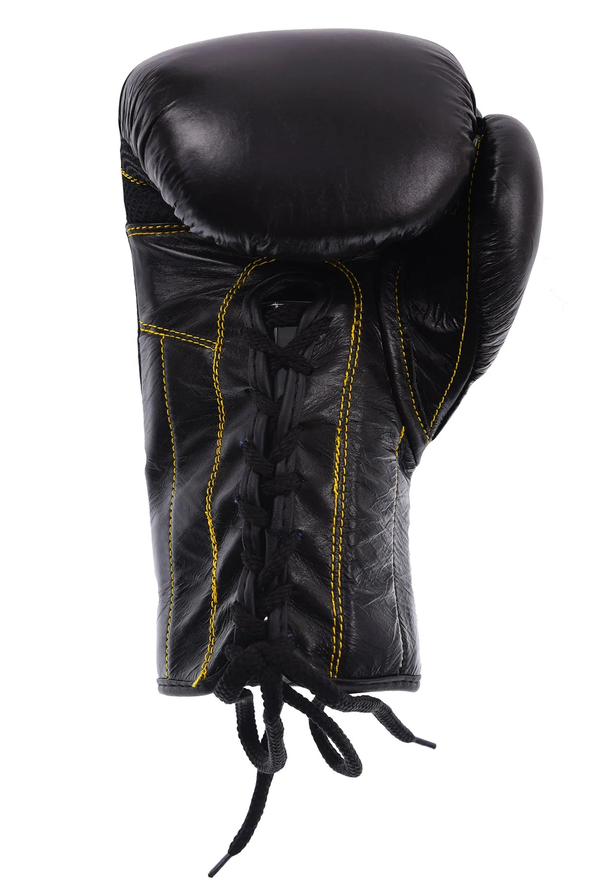 MAR-108A | Black Genuine Cowhide Leather Boxing Gloves/Kickboxing