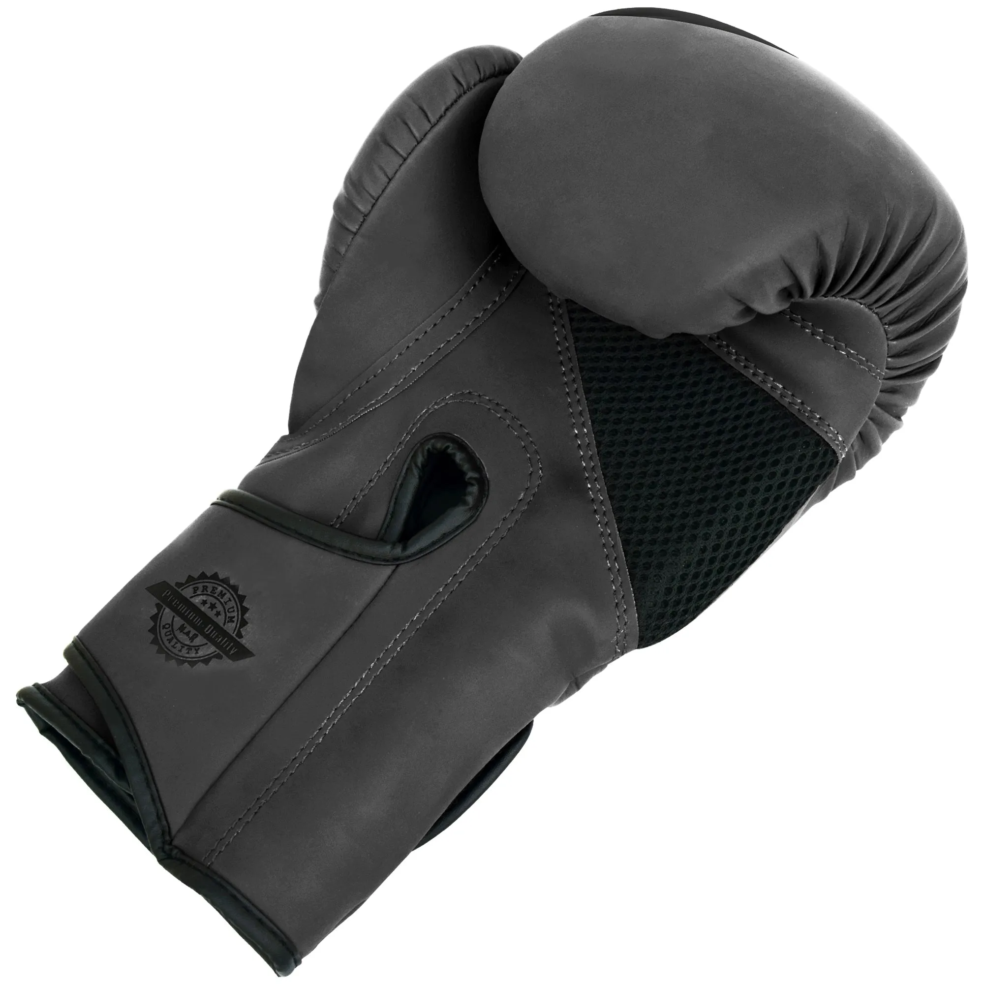 MAR-113B | Black Boxing & Kickboxing Competition Gloves