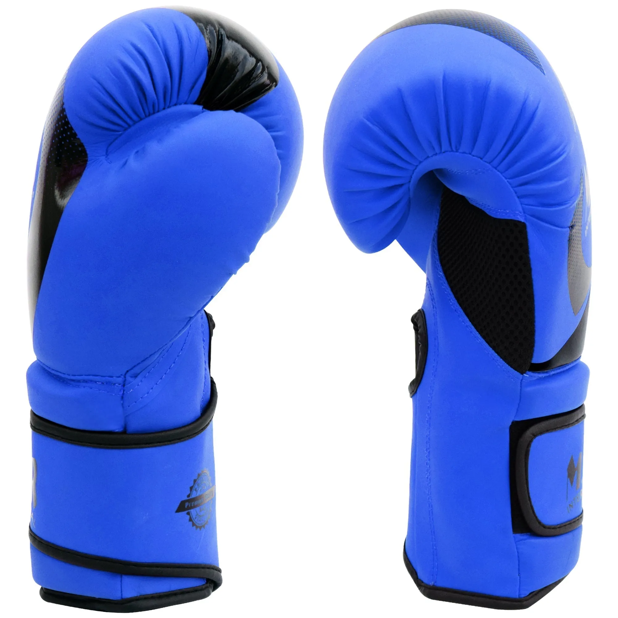 MAR-113D | Blue Boxing & Kickboxing Competition Gloves