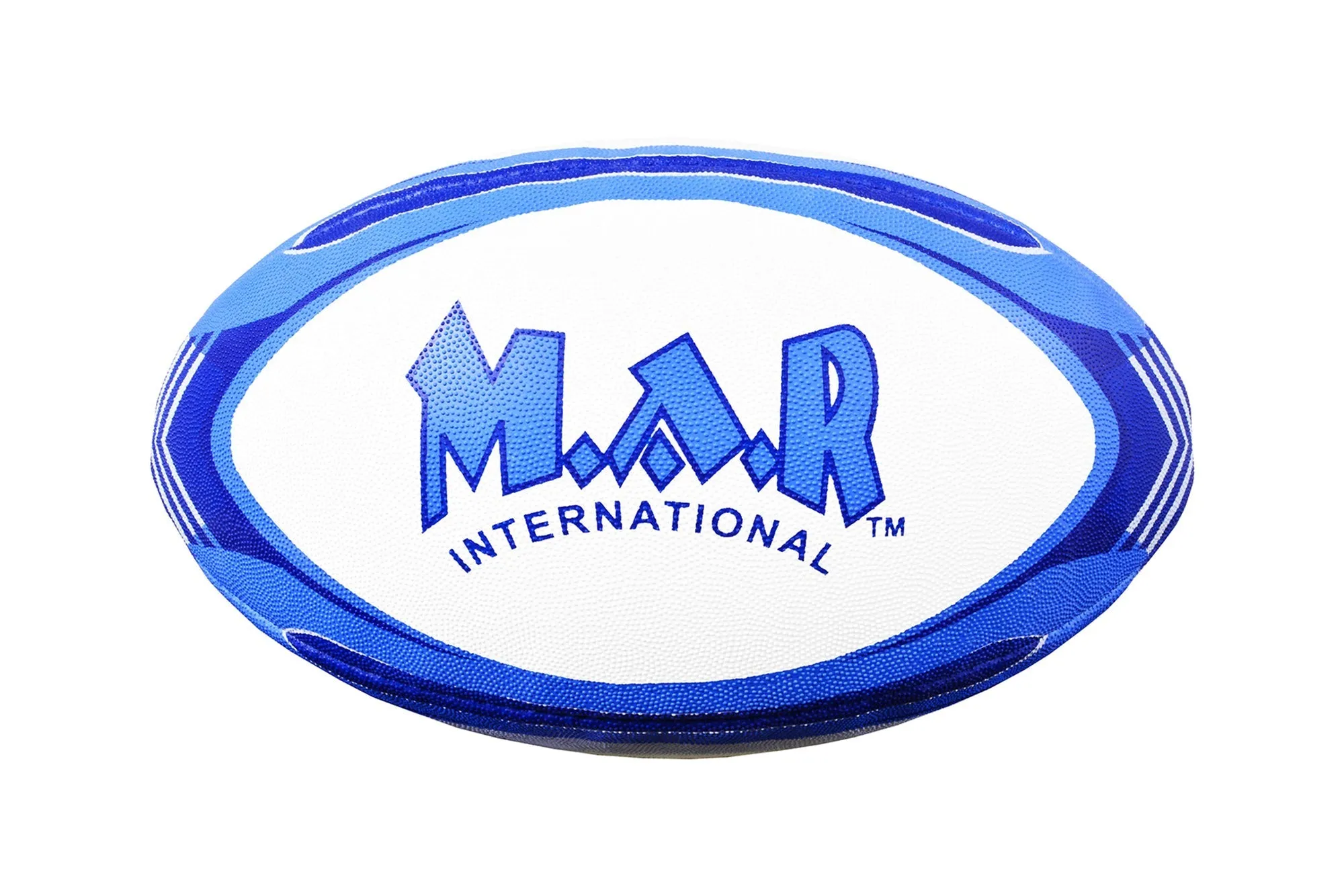 MAR-436I | Blue Rugby Training Ball - Size 4