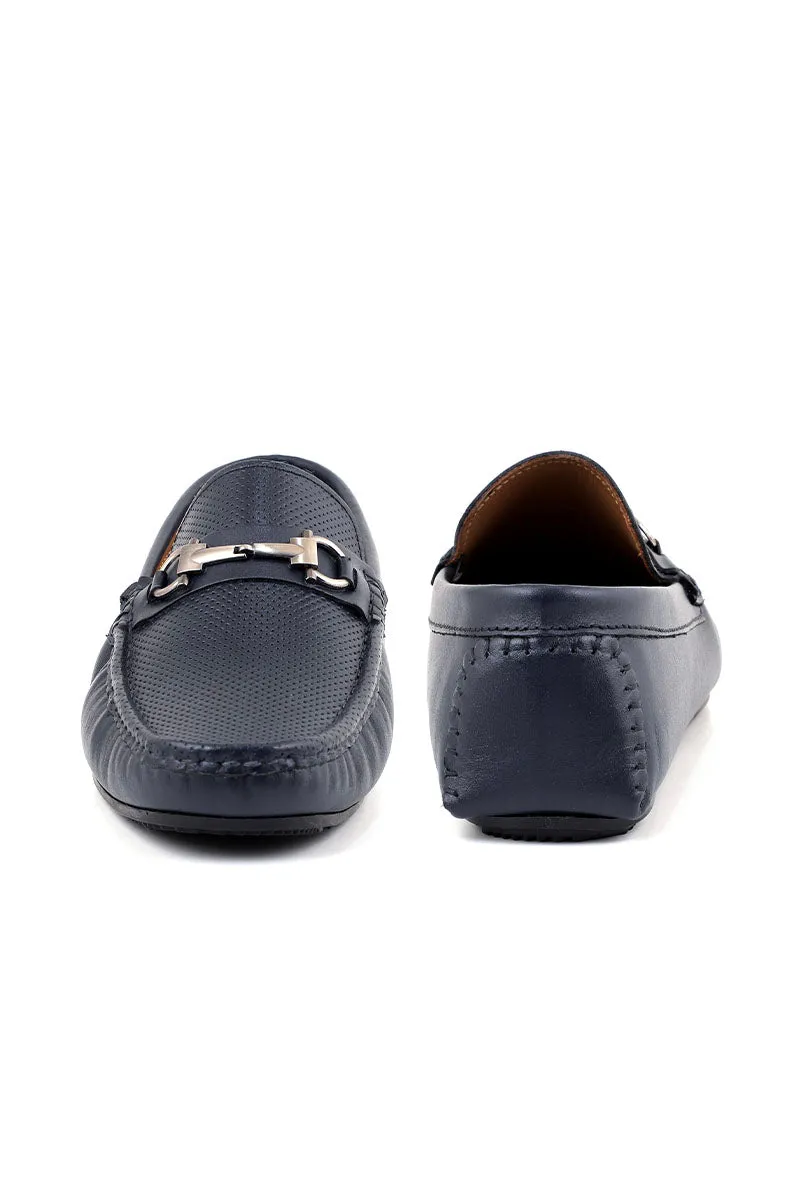 Men Casual Driving Mocs M26051-Navy