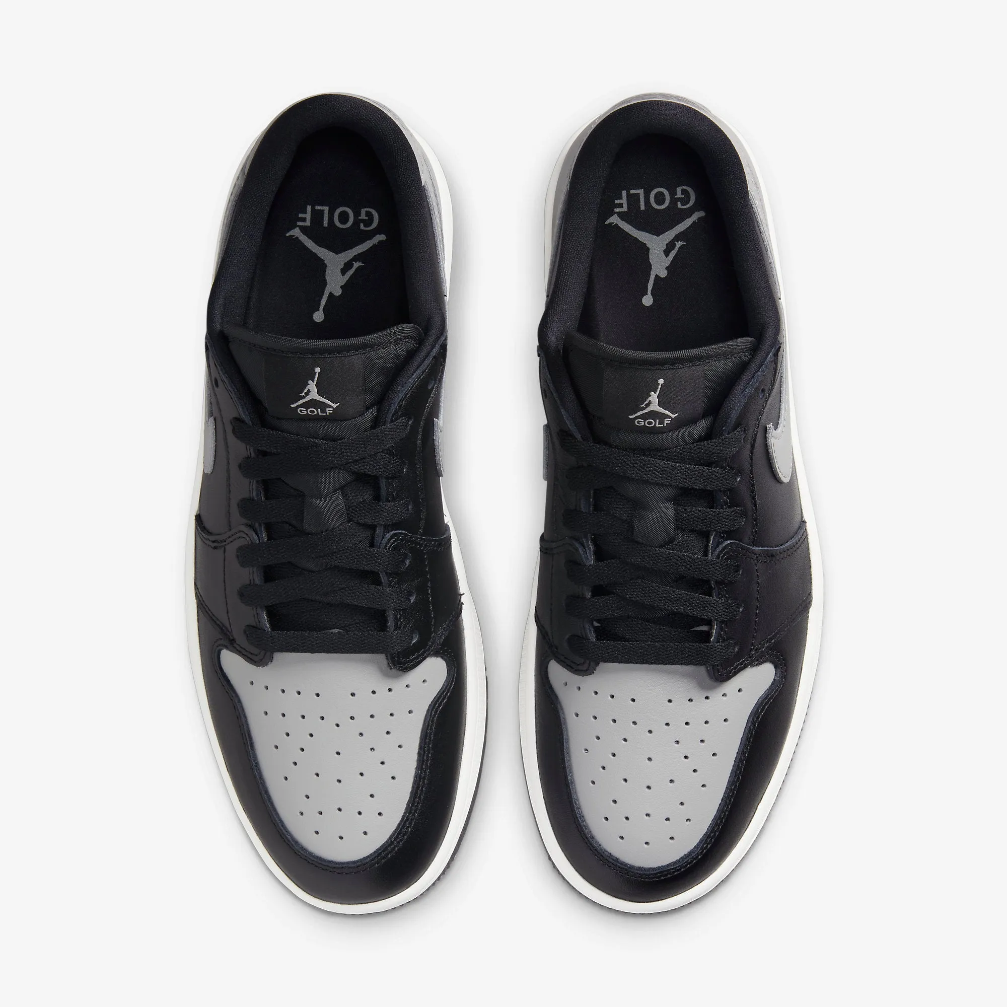 Men's Air Jordan 1 Low GOLF "Shadow" (Black/Medium Grey/Sail)(DD9315-001)