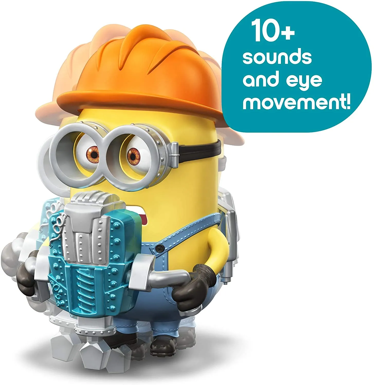 Minions The Rise of Gru Loud N’ Rowdy Dave Talking Action Figure with Jackhammer Toy