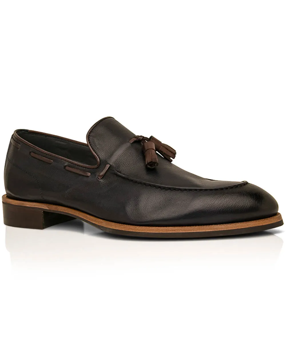 Napoli Navy Tassel Loafer