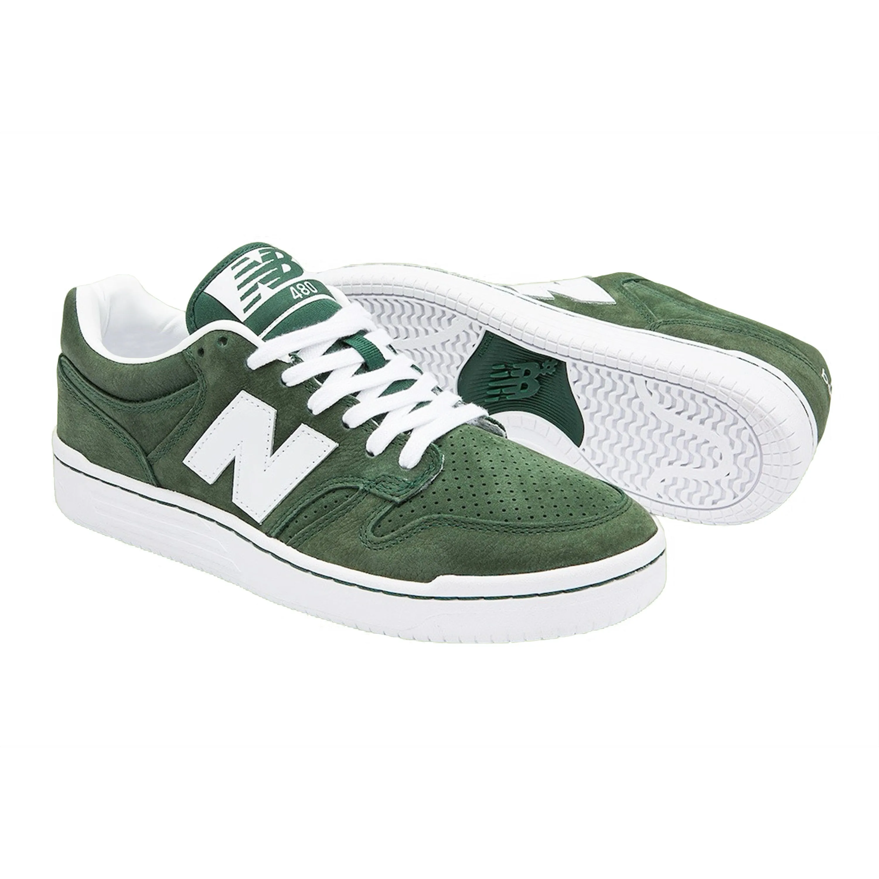 NB NUMERIC 480 FOREST GREEN / WHITE