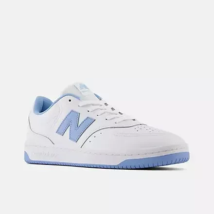 NEW BALANCE UNISEX BB80 V1 WHITE/BLUE SHOES