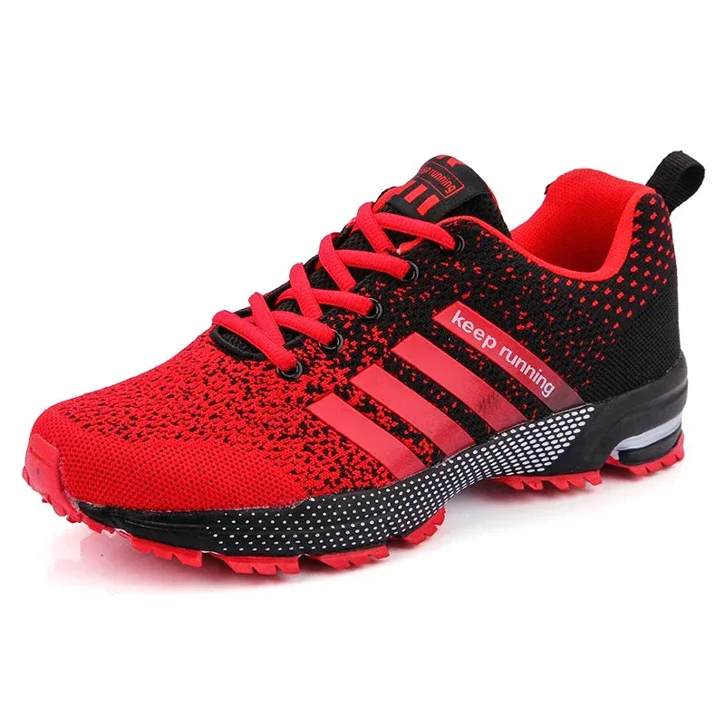 New Men Running Shoes Breathable Outdoor Sports Shoes Lightweight Sneakers for Women Comfortable Athletic Training Footwear