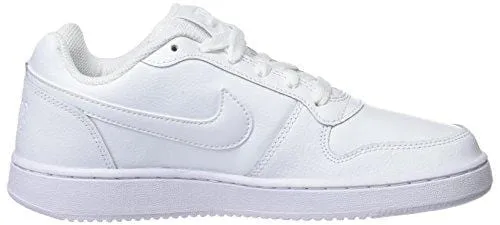 Nike Women's Ebernon Low Sneaker, White, 9 Regular US