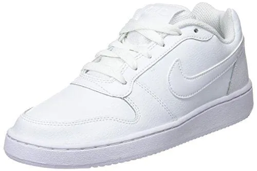 Nike Women's Ebernon Low Sneaker, White, 9 Regular US