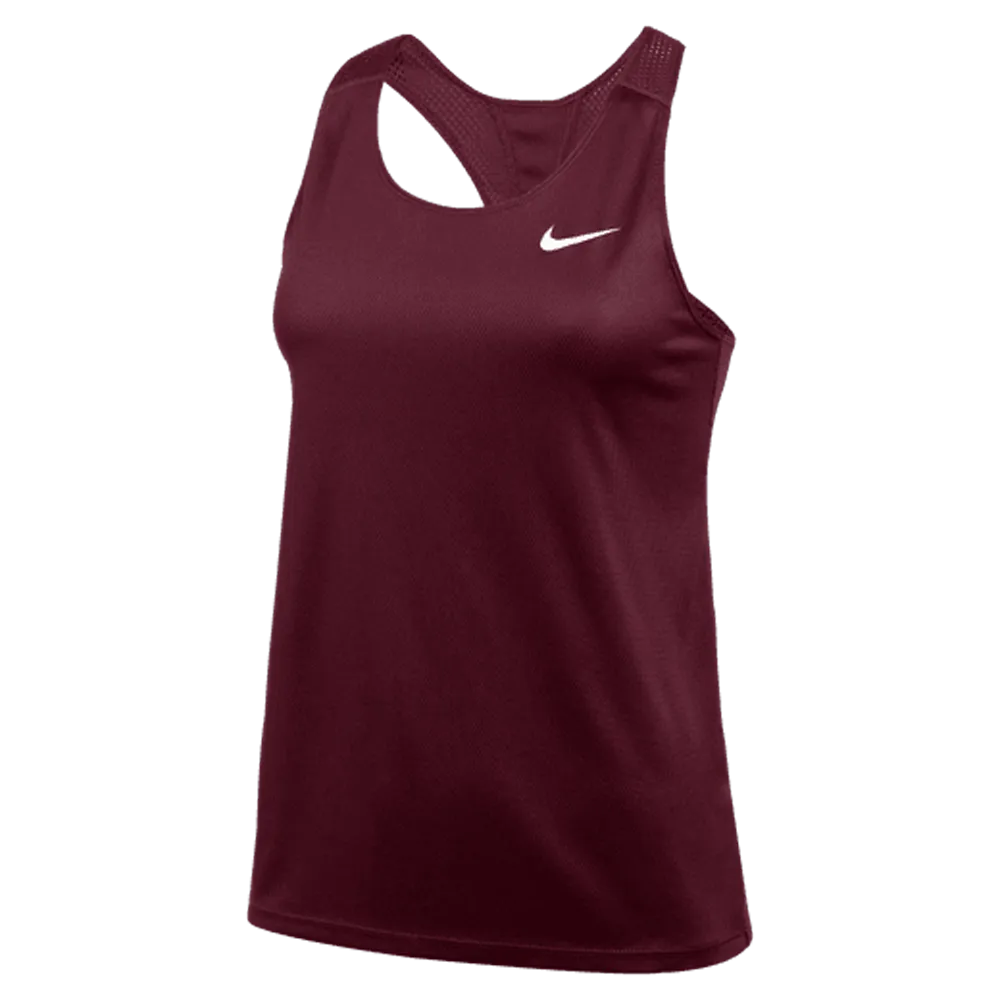 Nike Women's Team Running Singlet (Slim Fit)