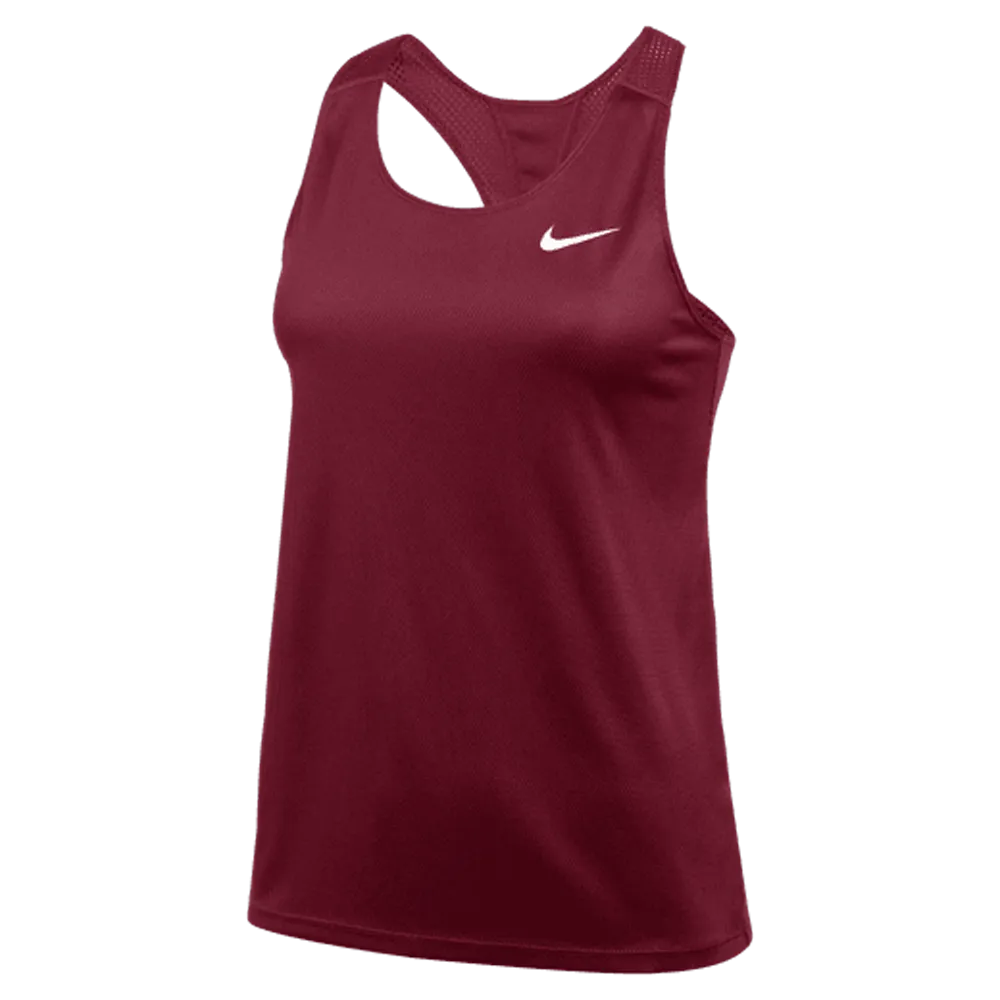 Nike Women's Team Running Singlet (Slim Fit)