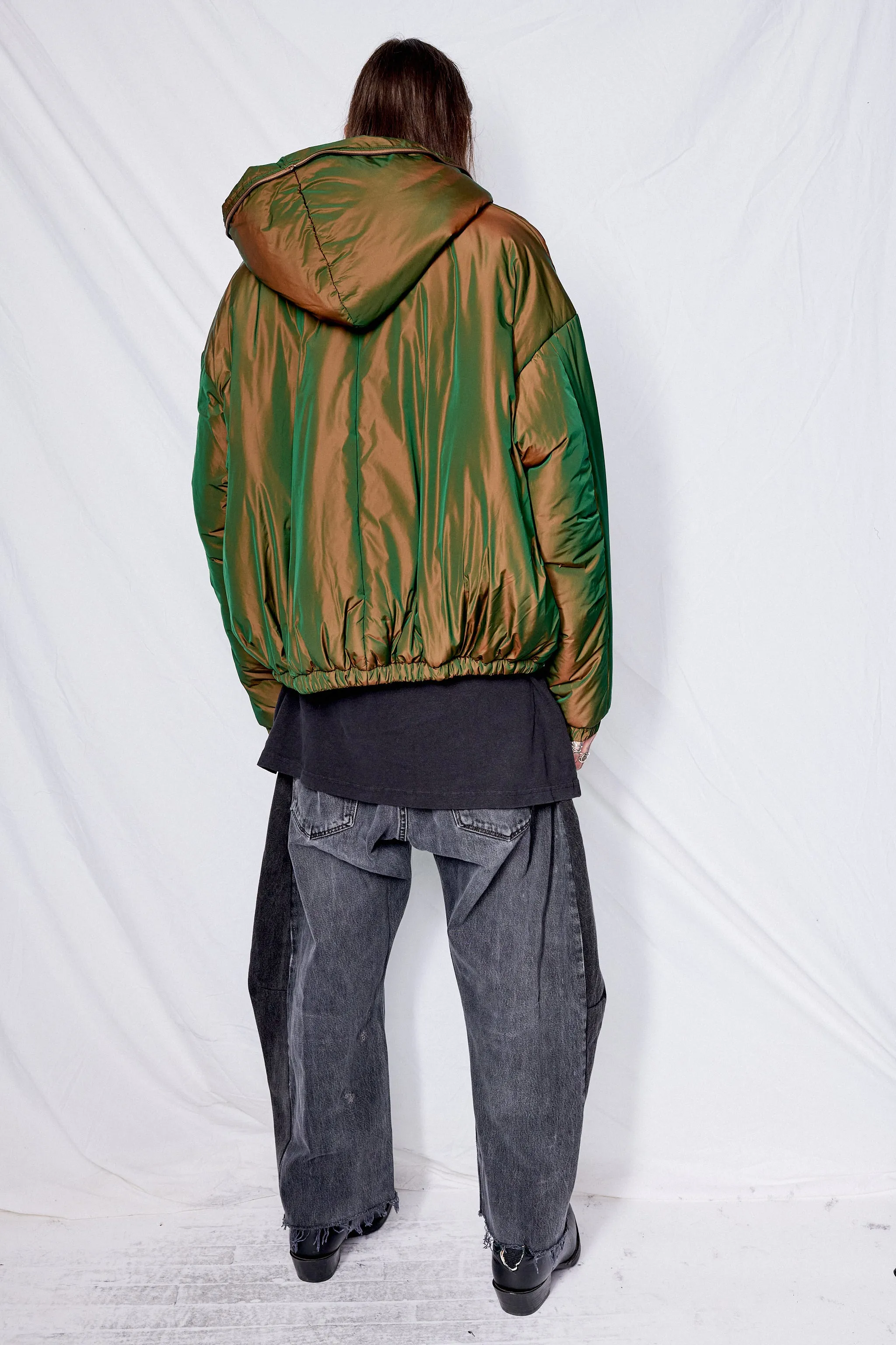 No.229 Copper Limonta Puffer Hooded Jacket