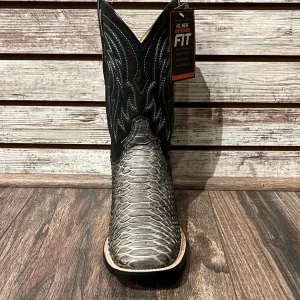 Nobuck Gray Backcut Python Vamp Men’s