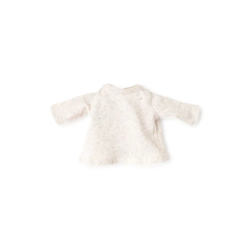 Oatmeal T-Shirt for Dolls