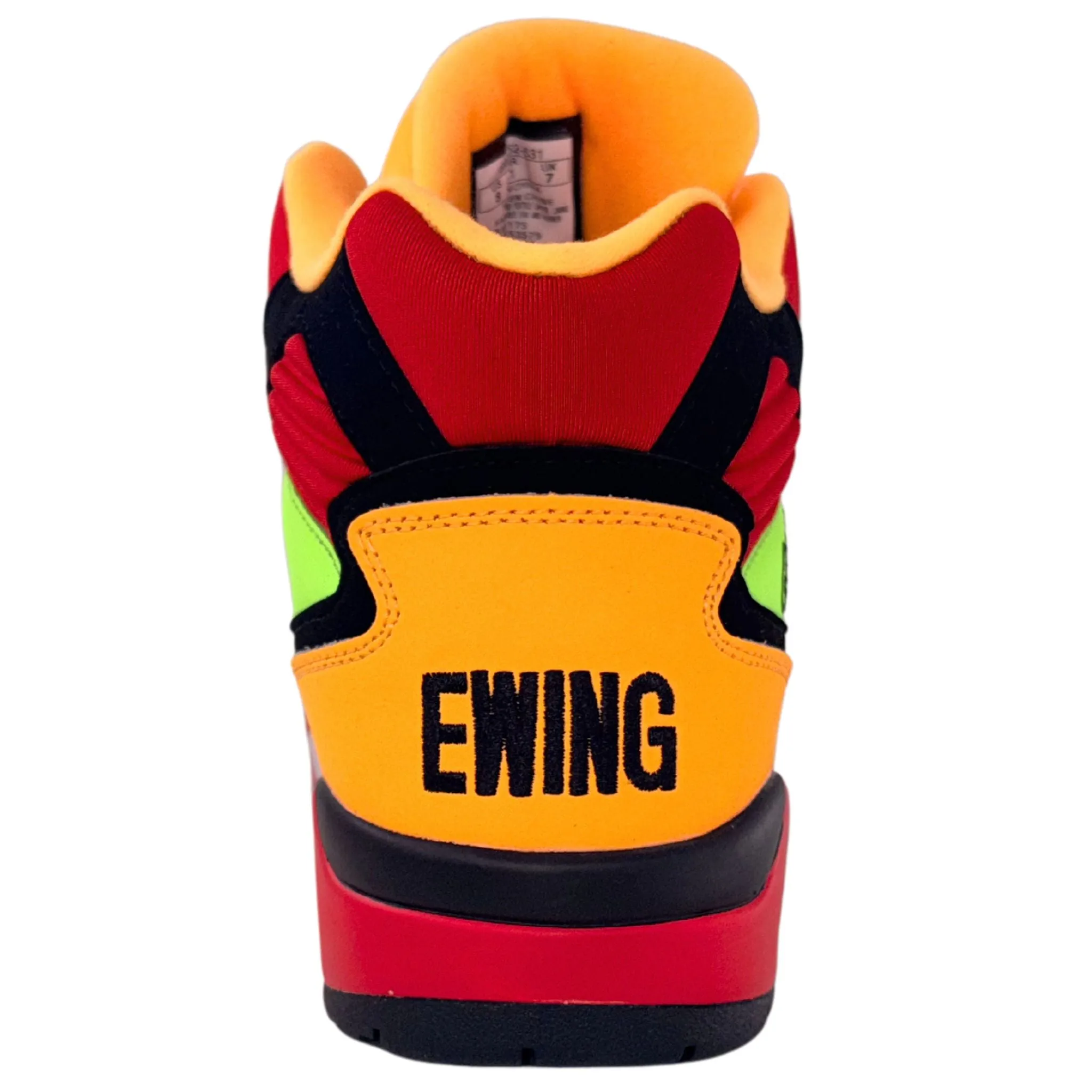 Patrick Ewing Athletics Men's 1BM02162-631 Ewing Sport Lite X HBCU MUSEUM Red Gecko Orange Basketball Shoes