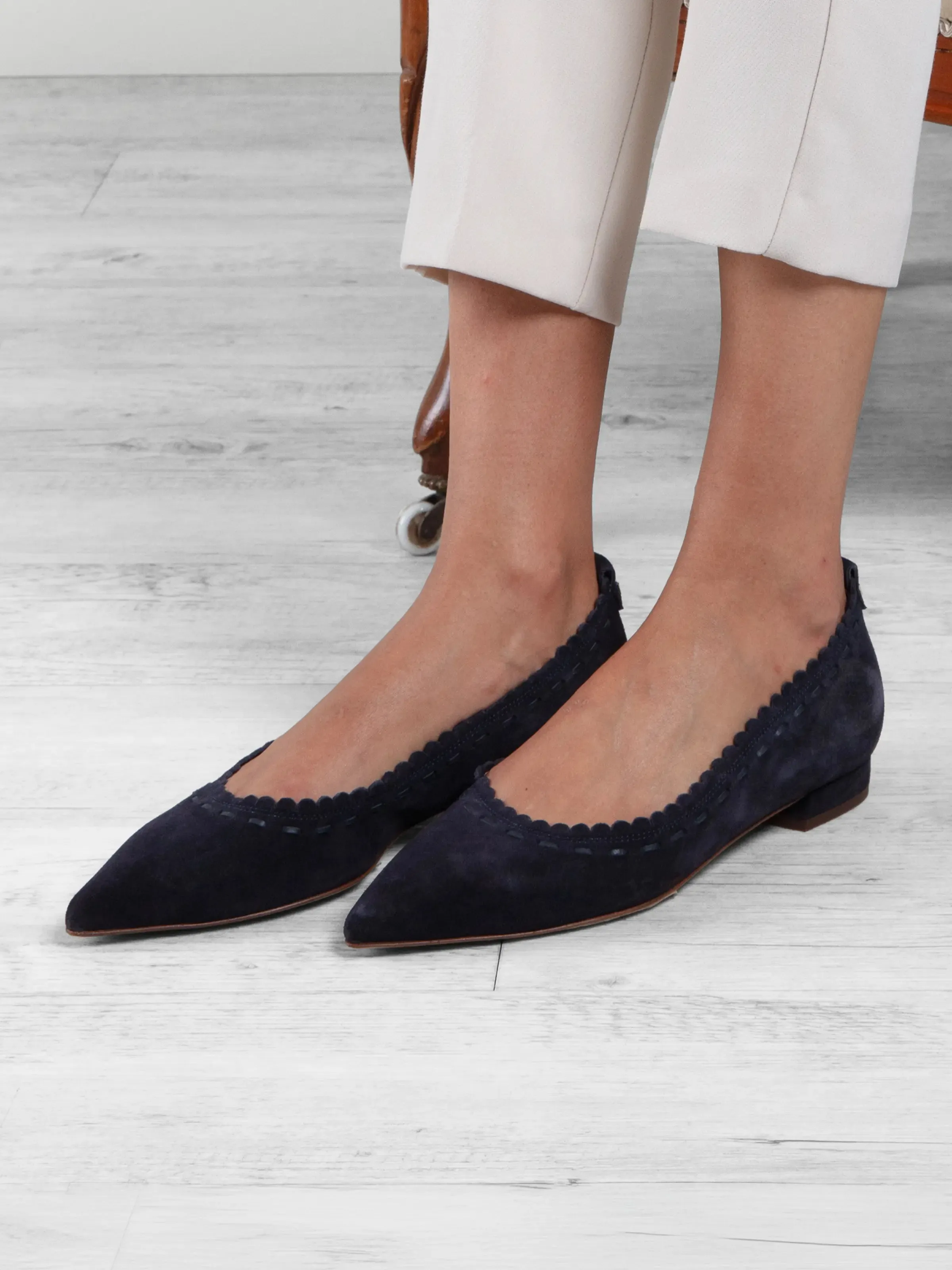 Pembridge Pump - Navy