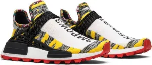 Pharrell x Adidas NMD Human Race Trail 'Solar Pack' Grey Yellow Shoes Men Women Sneaker !!! CYBER MONDAY SALE !!!