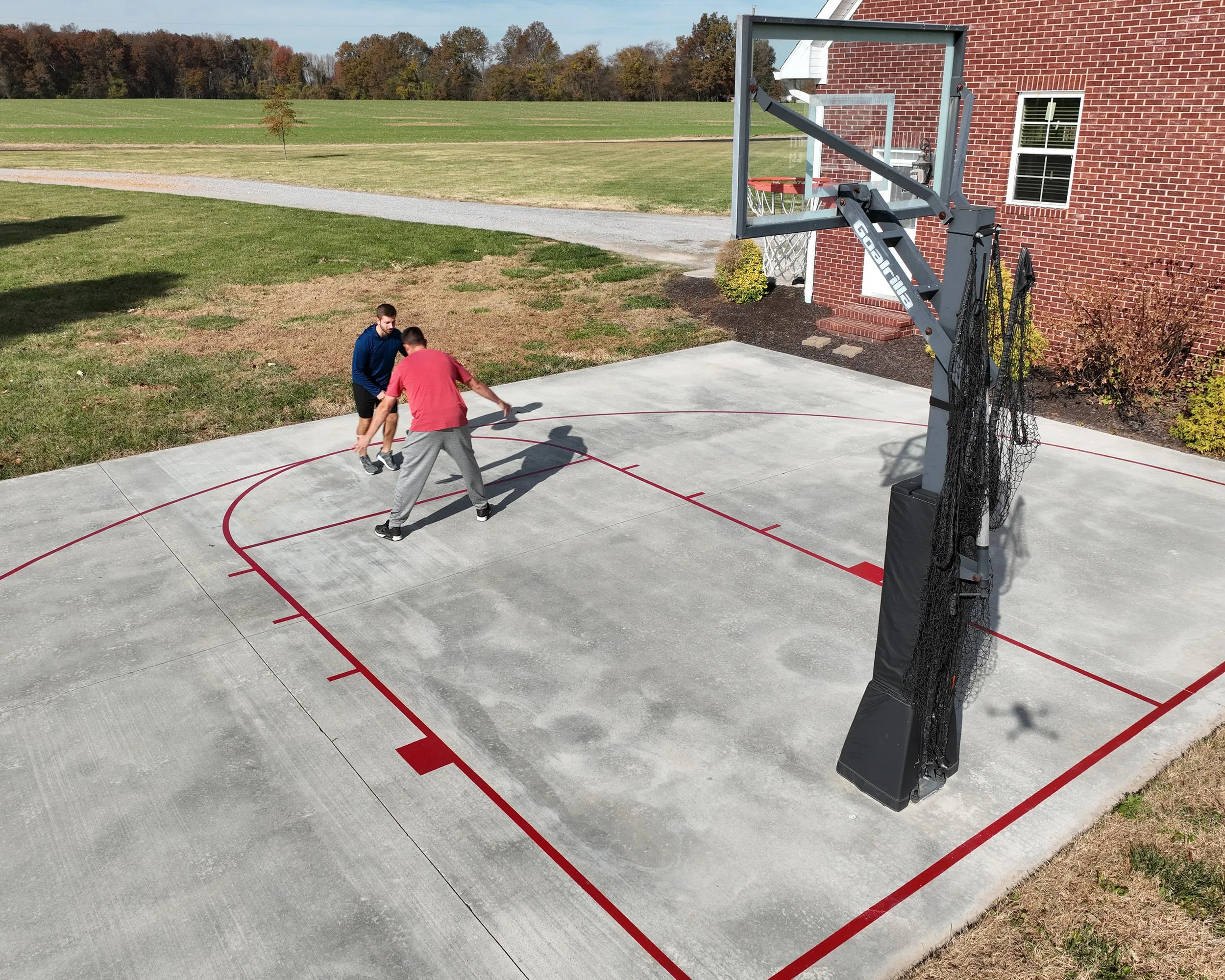 "The Original" Murray Sporting Goods Basketball Court Marking Stencil Kit 1.0