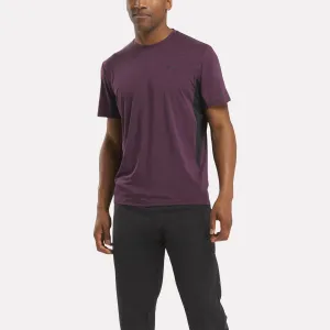 Rbk-Chill Athlete T-Shirt 2.0 Midnight Plum