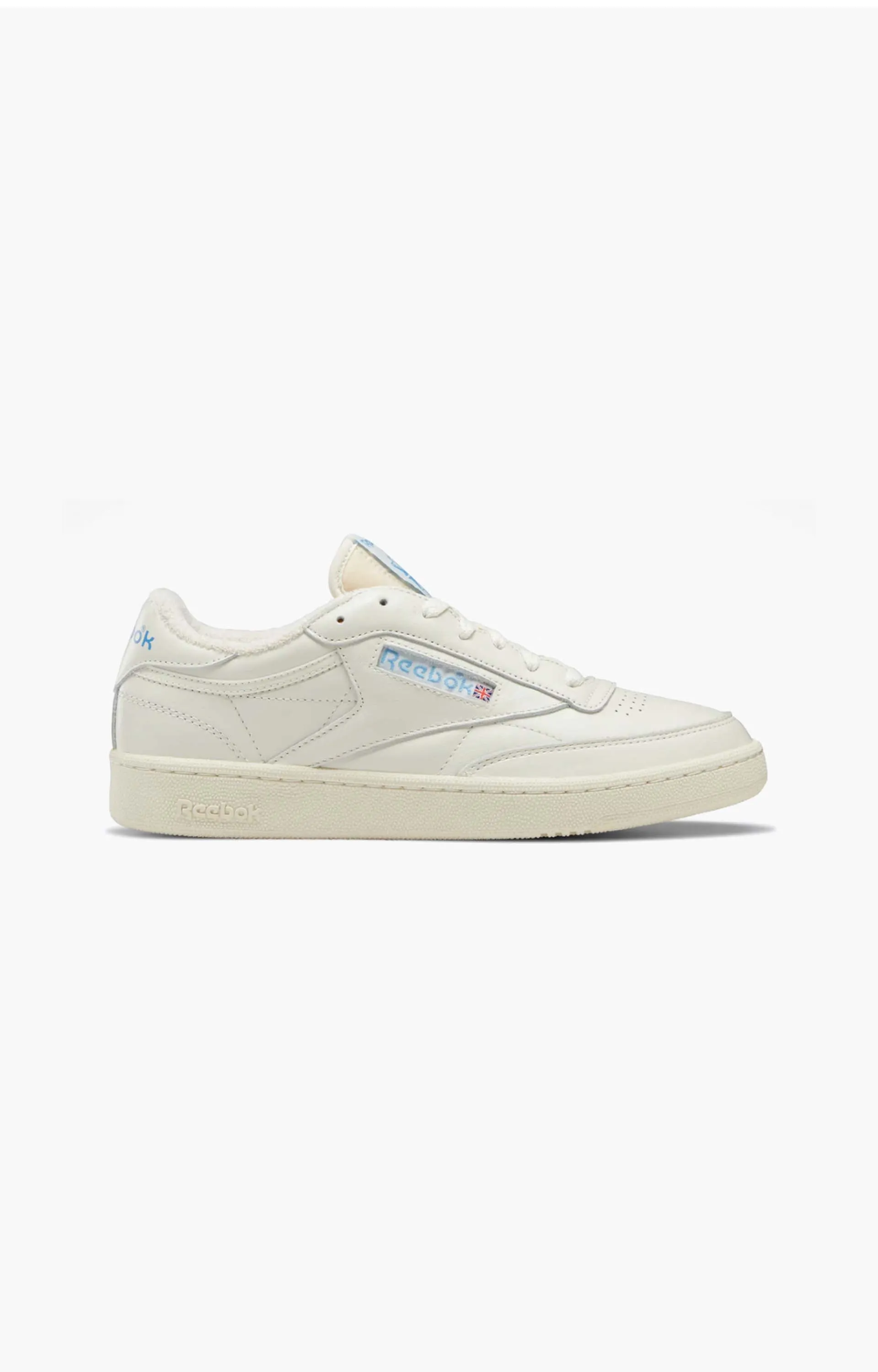 Reebok Club C 85 Vintage Shoe, Chalk/Alabaster/Essential Blue