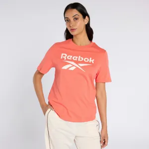 Reebok Identity Big Logo T-Shirt Supercharged Coral