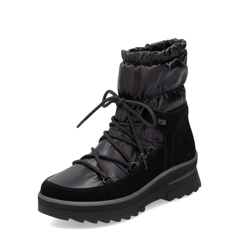 Remote Women's Lelisha 70 Puffer Waterproof Boot in Black