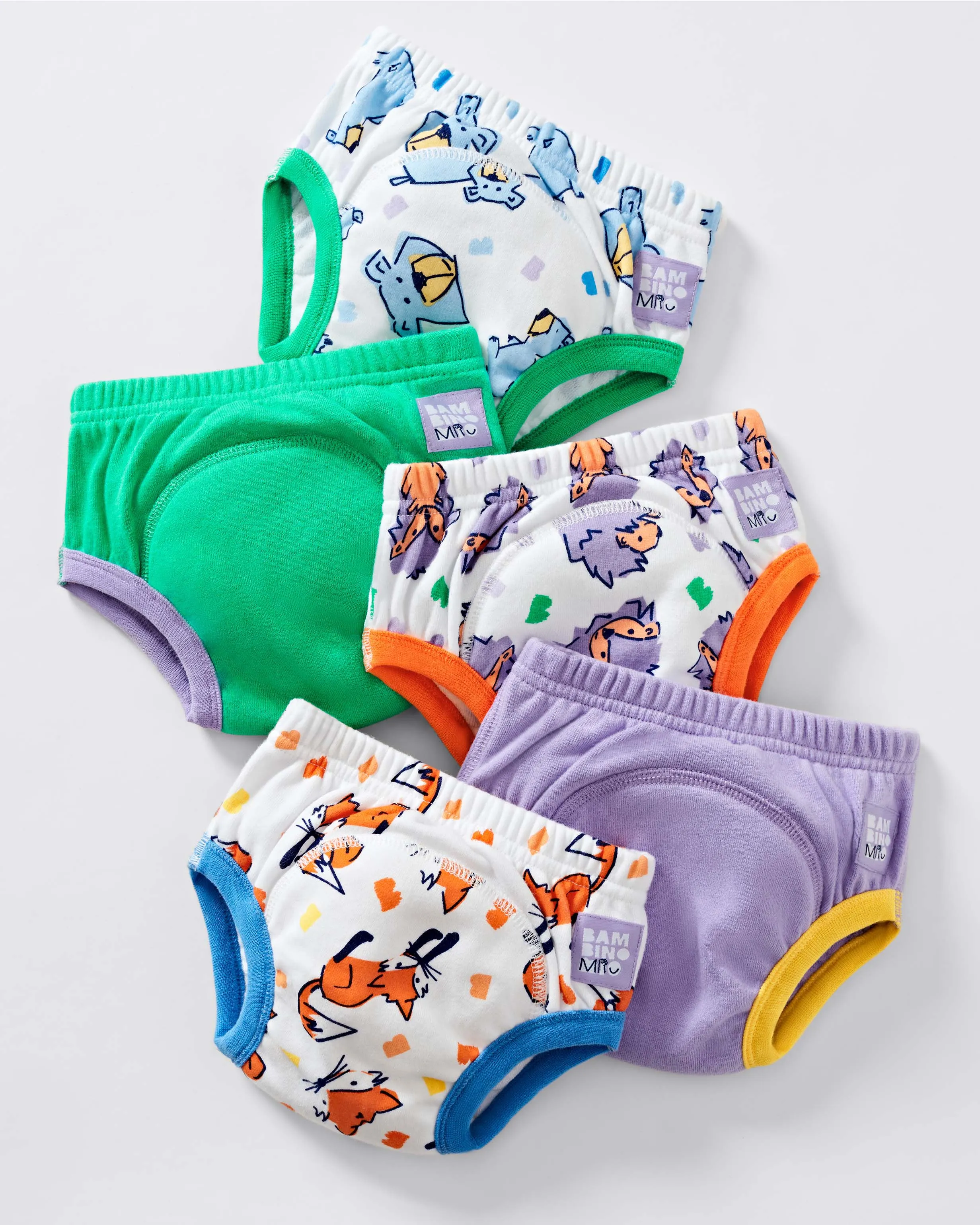 Revolutionary Reusable potty training pants, 5 pack