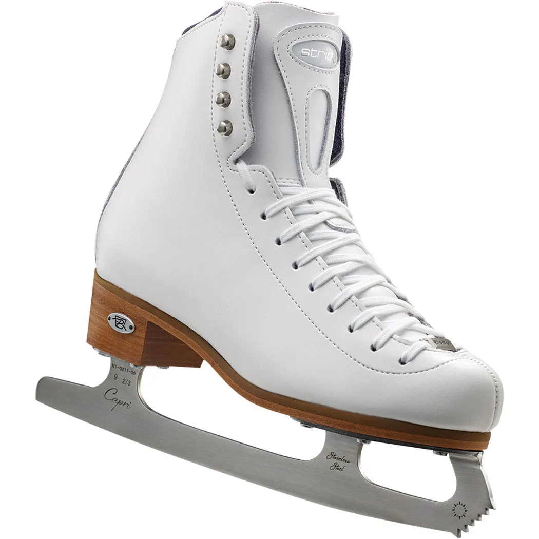 Riedell 223 Stride Womens Figure Skates With Capri Blades