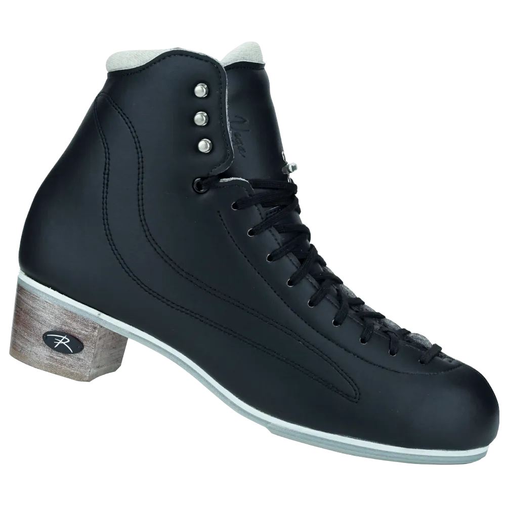 Riedell Vega, Skating Boot Set with Vesta Blades ,  with Black , AA B  D Width