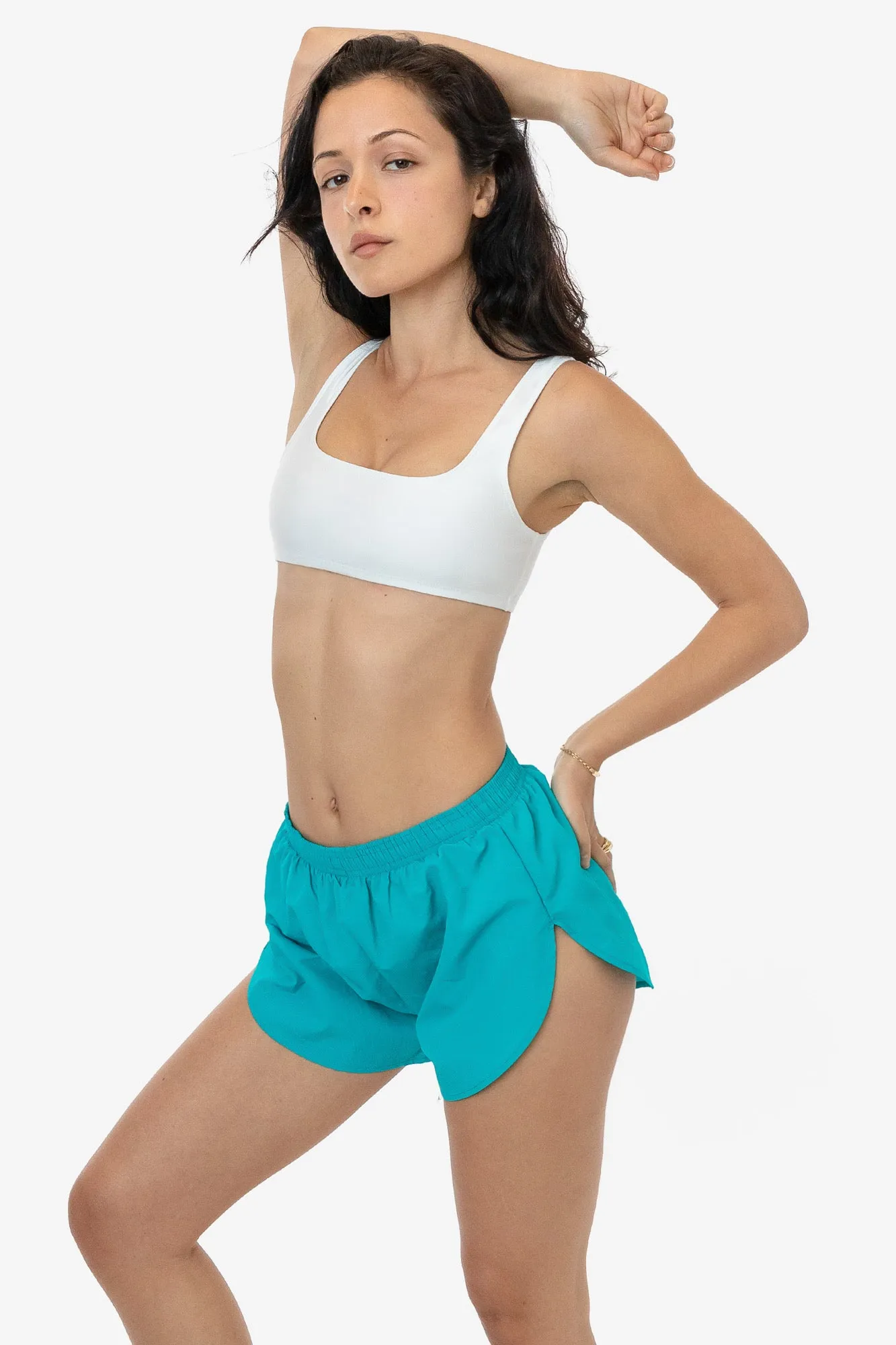 RNF304 - Nylon Taffeta Shorts