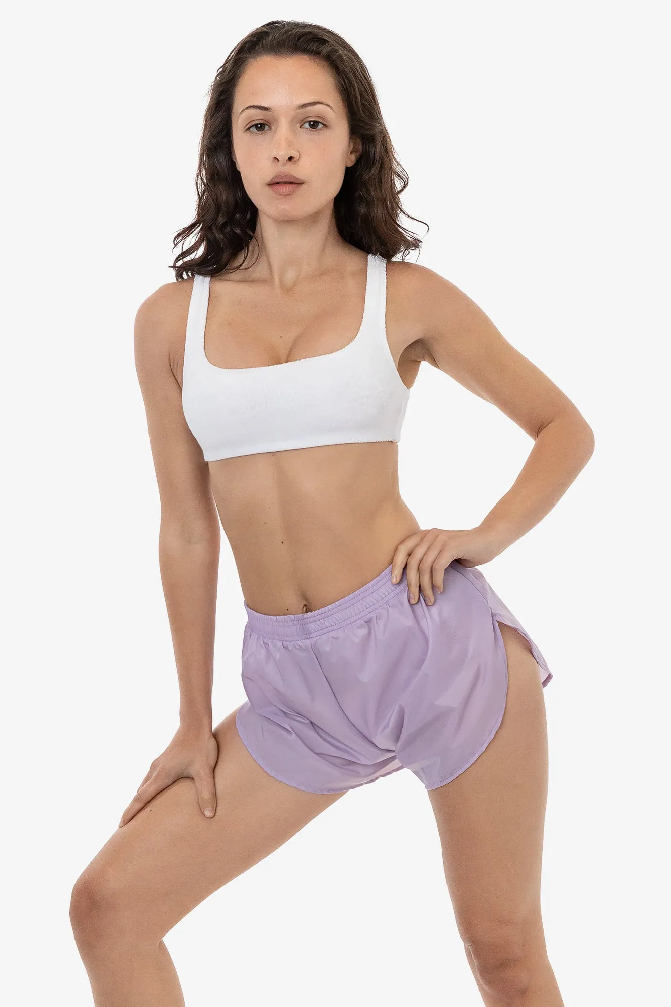 RNF304 - Nylon Taffeta Shorts