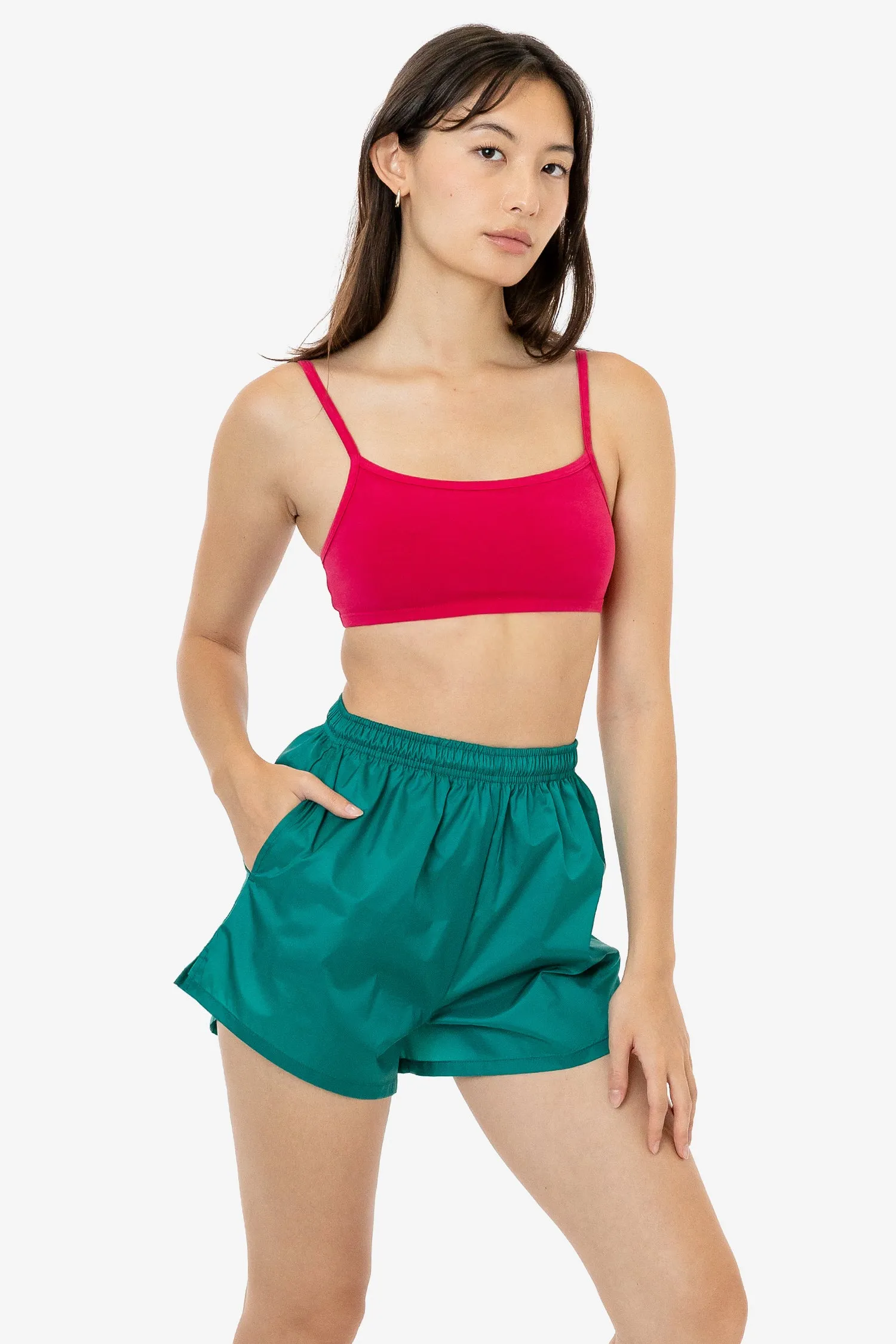 RNF314 - Women's Nylon Track Shorts