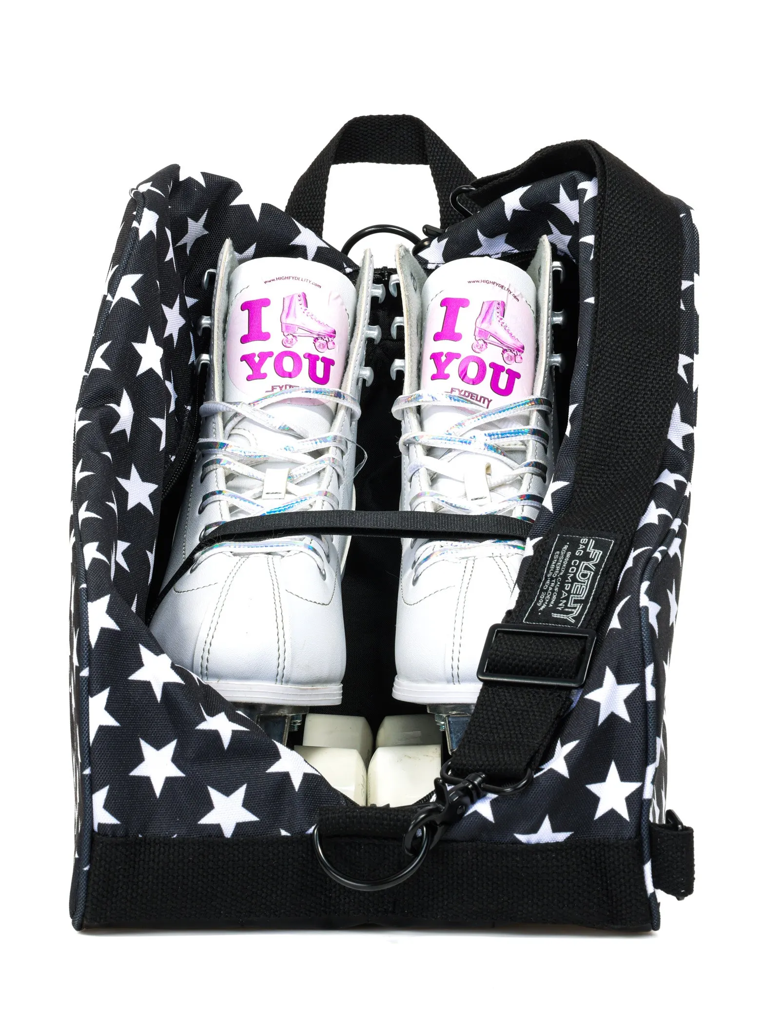 Roller Skate Bag | High Roller | Black Star