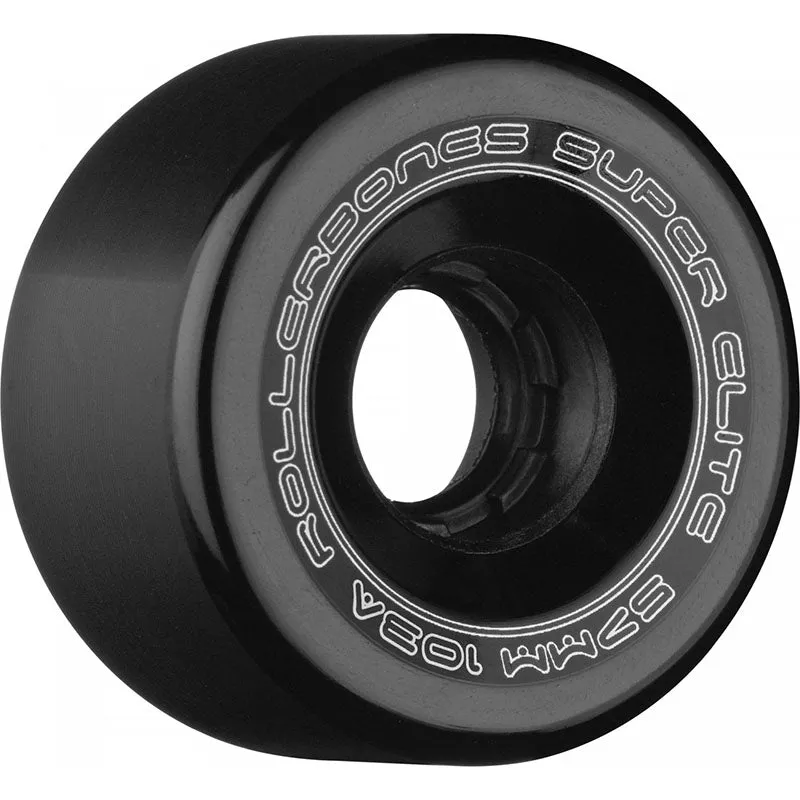 Rollerbones Art Elite Competition Wheels 57mm 103A Black 8pk