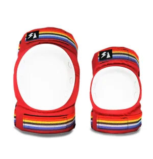 S1 Park Knee and Elbow Pad Sets - Retro