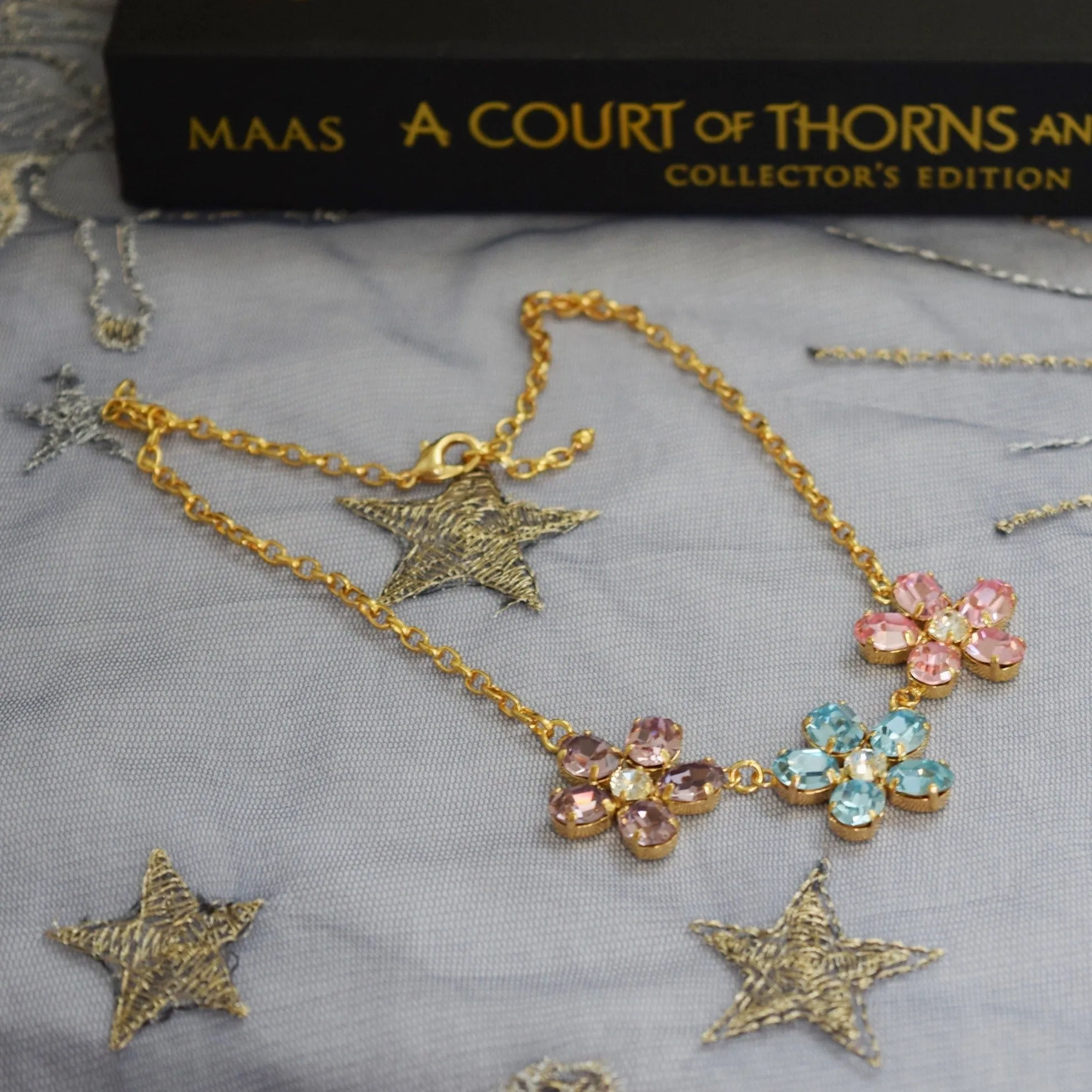 Spring Court Floral Necklace - Officially Licensed ACOTAR jewelry