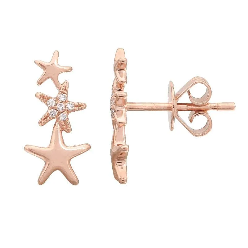 Starfish Stud Earrings