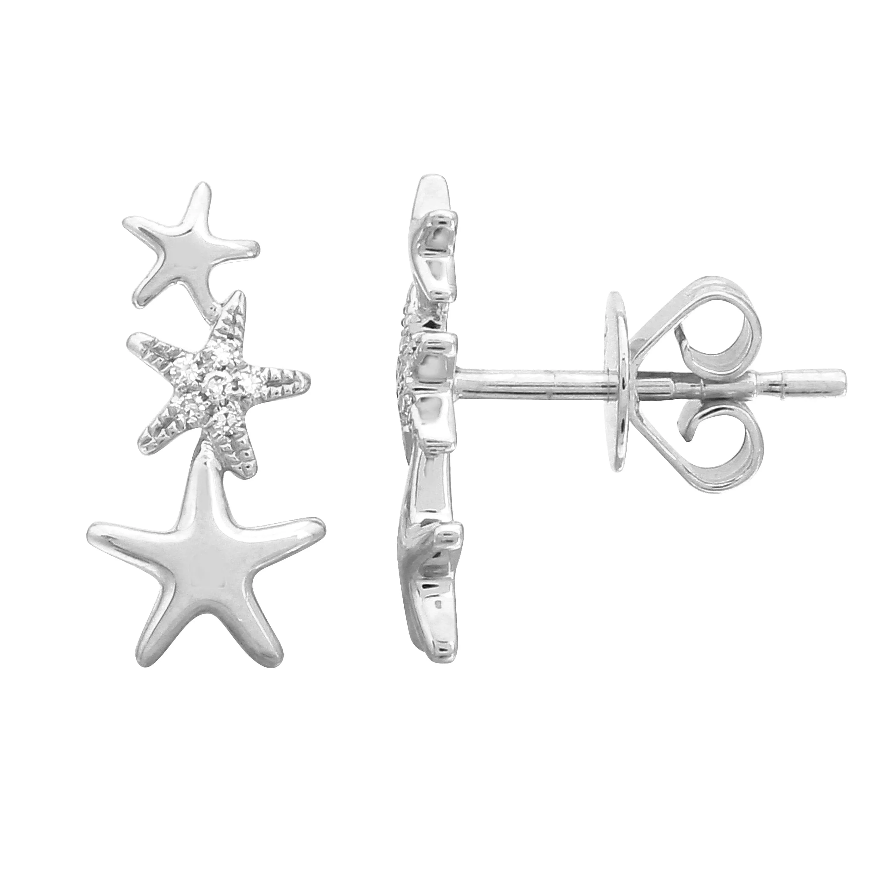 Starfish Stud Earrings