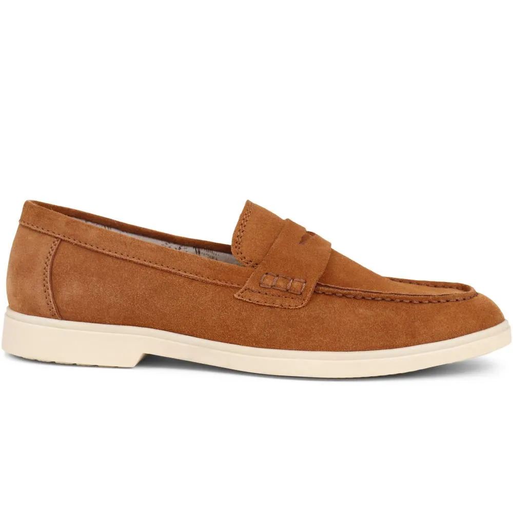 Suede Slip-On Loafers  - JFOOT39007 / 325 149