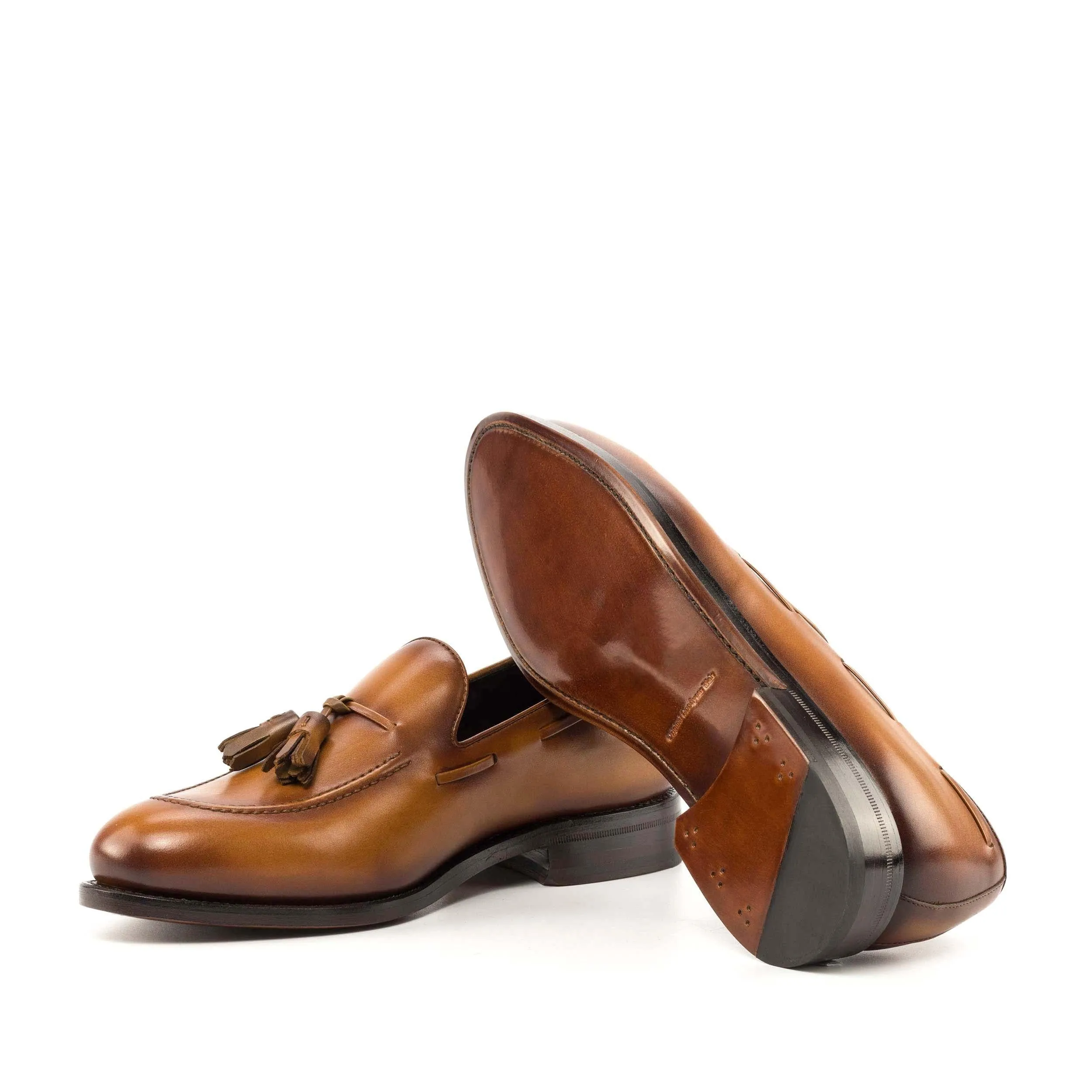 Tassel Loafer cognac box calf