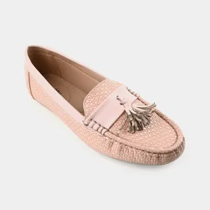 Teens Girls Loafers OS-06-Tea Pink