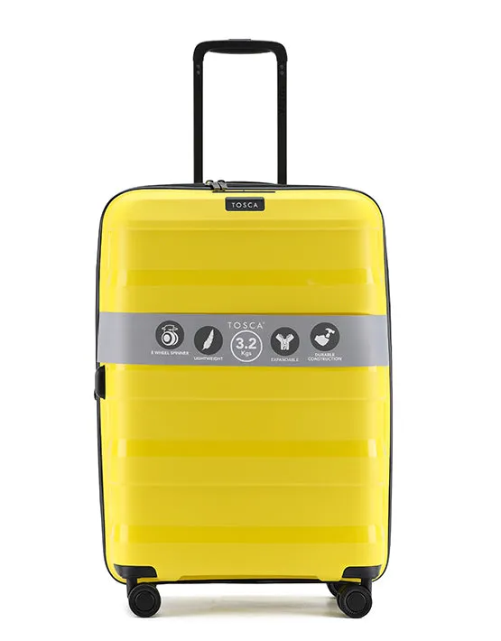 Tosca Luggage - Comet Medium 67cm Hardsided Expander Suitcase