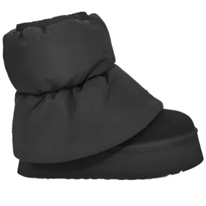 UGG ULTRA MINI PUFFER DIPPER BLACK BOOTS