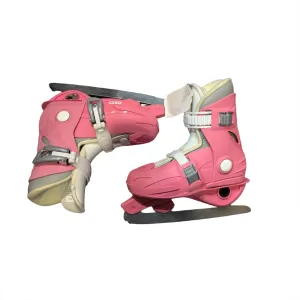 Used Pink Roces MCK II Figure Skates US 9-12 JR